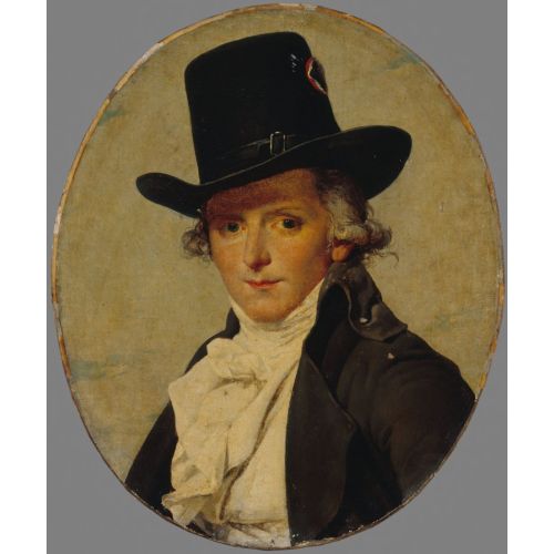 Jacques Louis David, Portrait De Pierre Seriziat Neoclassicism Jacques Louis David, Portrait De Pierre Seriziat Neoclassicism Art Movements Canvas, Drawing Paper Prints, Reproduction Oil
