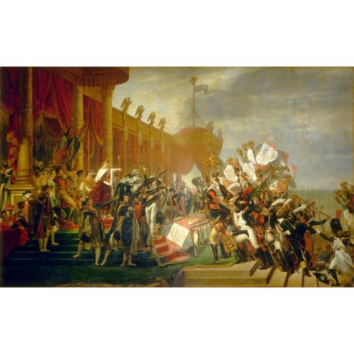 Jacques Louis David, Eagle Standartlarının Dağılımı Jacques Louis David, Eagle Standartlarının Dağılımı