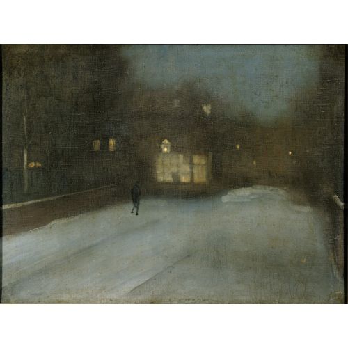 James Abbott Mcneill Whistler, Nocturne In Grey And Gold Chelsea Snow James Abbott Mcneill Whistler, Nocturne In Grey And Gold Chelsea Snow