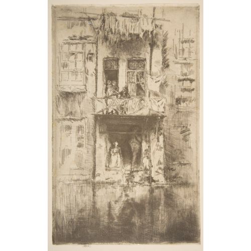 James Abbott Mcneill Whistler, Balkon Amsterdam