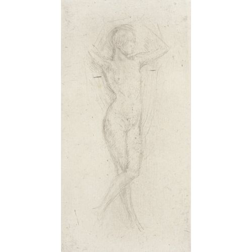 James Abbott Mcneill Whistler, Çıplak Kız Kollarını Kaldırdı James Abbott Mcneill Whistler, Çıplak Kız Kollarını Kaldırdı