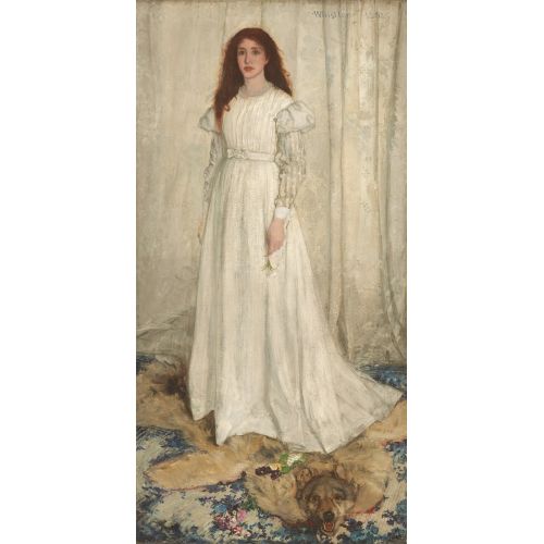 James Abbott Mcneill Whistler, Beyaz Senfoni, No.1: Beyaz Kız