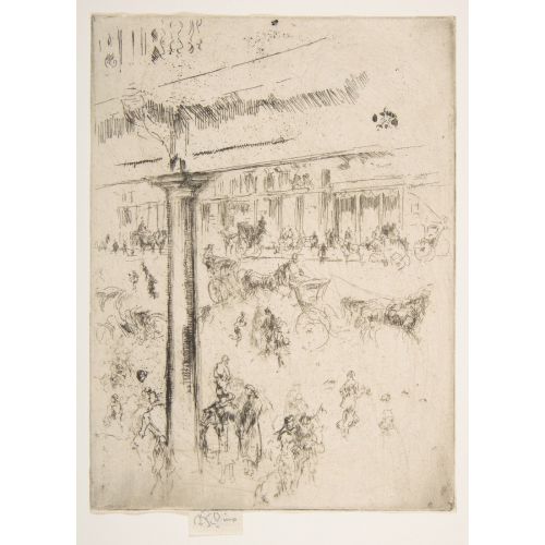 James Abbott Mcneill Whistler, Regentin Çeyreği Empresyonizm James Abbott Mcneill Whistler, Regentin Çeyreği Empresyonizm Sanat Akımları Kanvas Efektli Tablo, Resim Kağıdı Baskısı