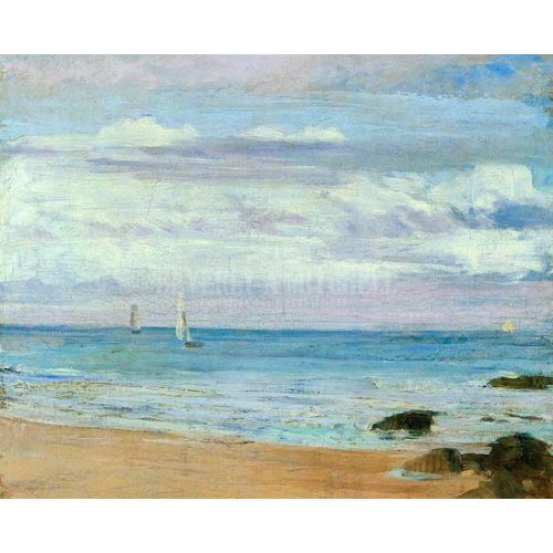 James Abbott Mcneill Whistler, Blue And Silver Trouville