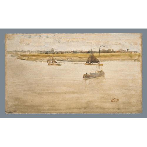 James Abbott Mcneill Whistler, Altın Ve Kahverengi Dordrecht Ap. Recto