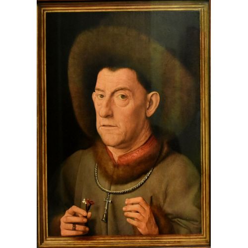 Jan Van Eyck, Karanfil İle Adam Jan Van Eyck, Karanfil İle Adam