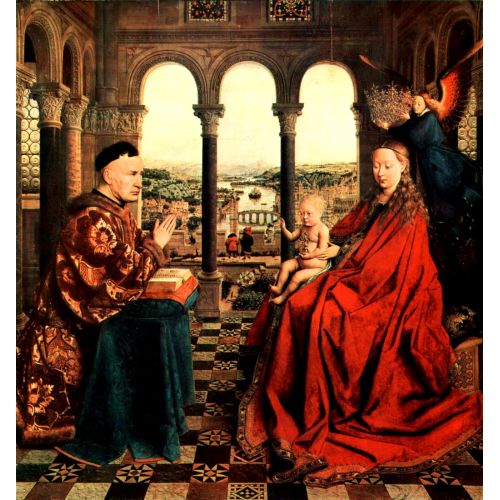 Jan Van Eyck, Madonna Veya Şansölye Rolin Jan Van Eyck, Madonna Veya Şansölye Rolin