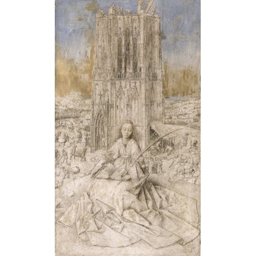Jan Van Eyck, Heilige Barbara Van Nicomedie Jan Van Eyck, Heilige Barbara Van Nicomedie