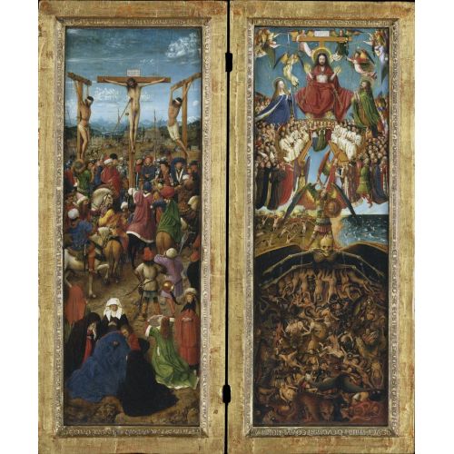 Jan Van Eyck, Çarmıha Gerilme Son Yargı Jan Van Eyck, Çarmıha Gerilme Son Yargı