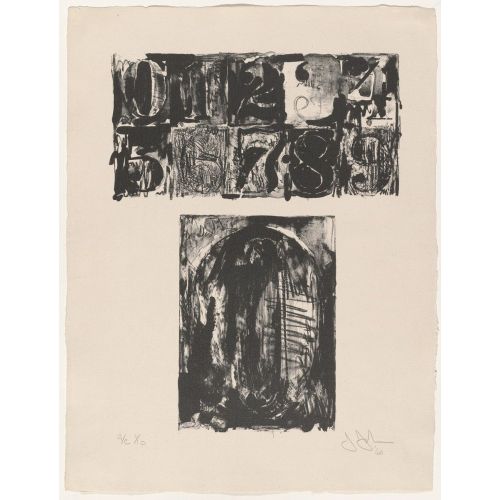 Jasper Johns, 0 From 0-9