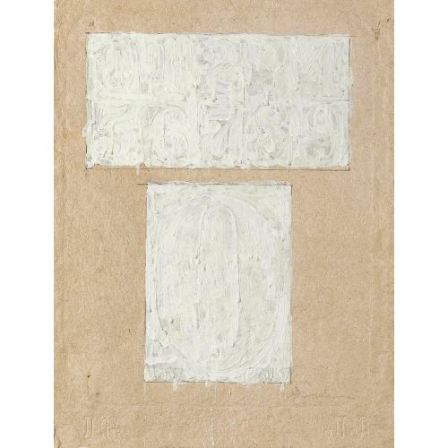 Jasper Johns, 0 From 0-9 III