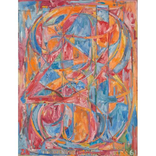 Jasper Johns, 0 Through 9
