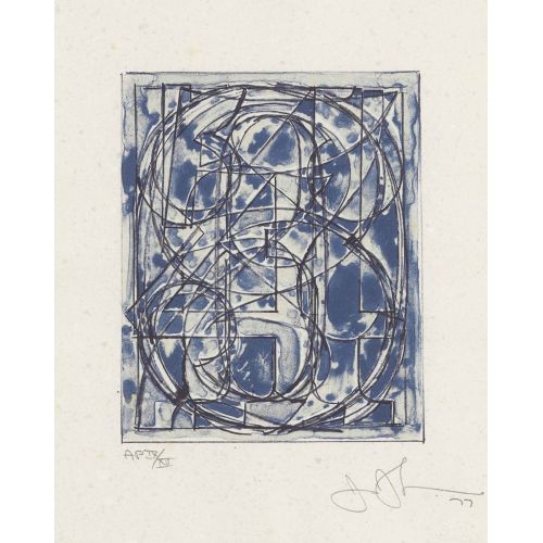 Jasper Johns, 0 Through 9 Iv