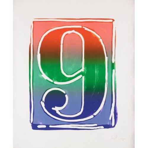 Jasper Johns, Figure 9 Jasper Johns, Figure 9
