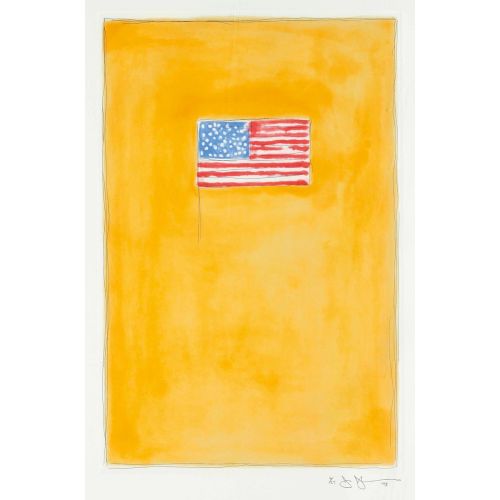 Jasper Johns, Flag On Orange Jasper Johns, Flag On Orange