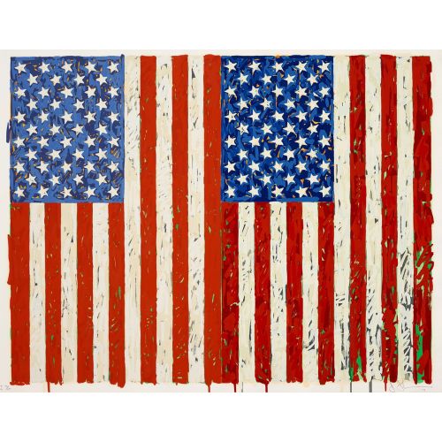 Jasper Johns, Flags 1 Jasper Johns, Flags 1