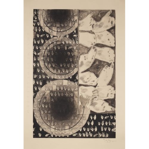 Jasper Johns, Fragment Of A Letter Jasper Johns, Fragment Of A Letter