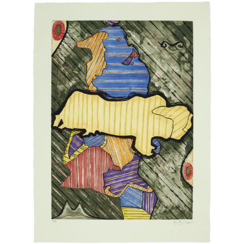 Jasper Johns, Green Angel Jasper Johns, Green Angel