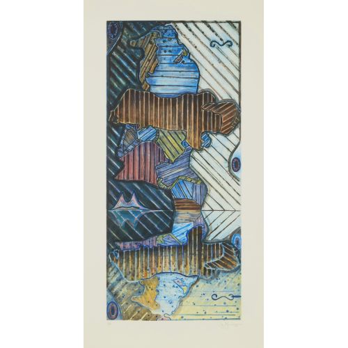 Jasper Johns, Green Angel II Jasper Johns, Green Angel II