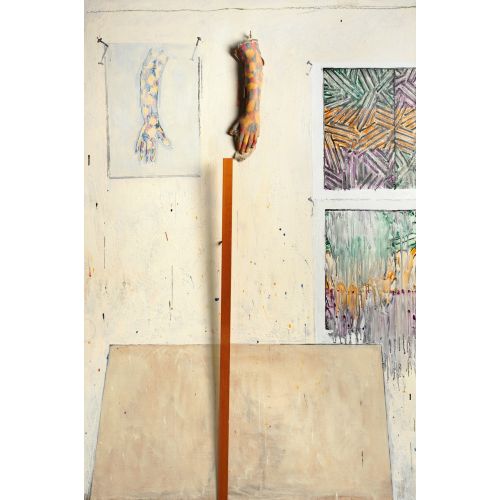 Jasper Johns, In The Studio