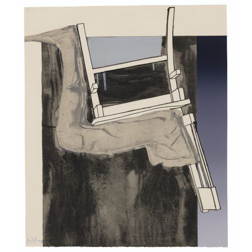 Jasper Johns, Leg And Chair