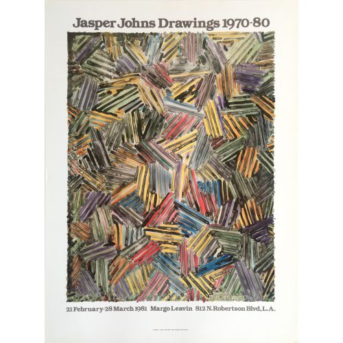 Jasper Johns, Offset Lithograph Poster
