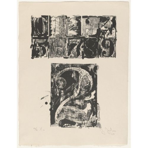Jasper Johns, 2 From 0-9