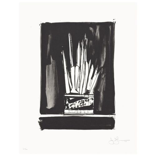 Jasper Johns, Savarin 2 Wash And Line