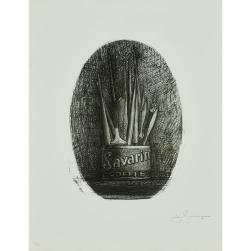 Jasper Johns, Savarin 4 Oval