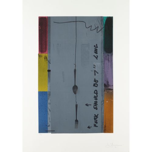 Jasper Johns, Screen Piece