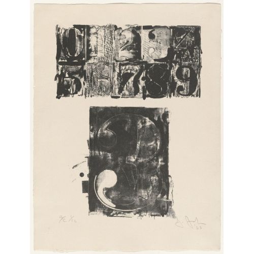 Jasper Johns, 3 From 0-9