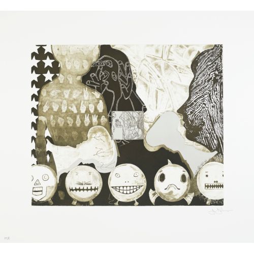 Jasper Johns, Shrinky Dink 4