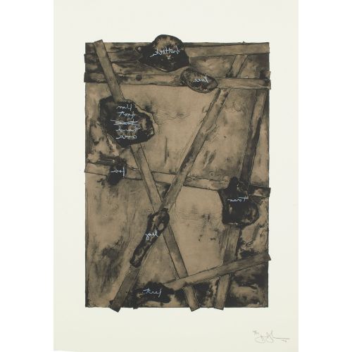 Jasper Johns, Sketch From Untitled II