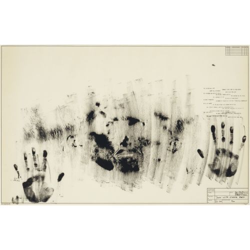 Jasper Johns, Skin With O’hara Poem