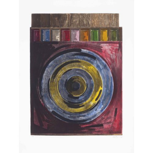Jasper Johns, Alçı Dökümle Hedef Jasper Johns, Alçı Dökümle Hedef