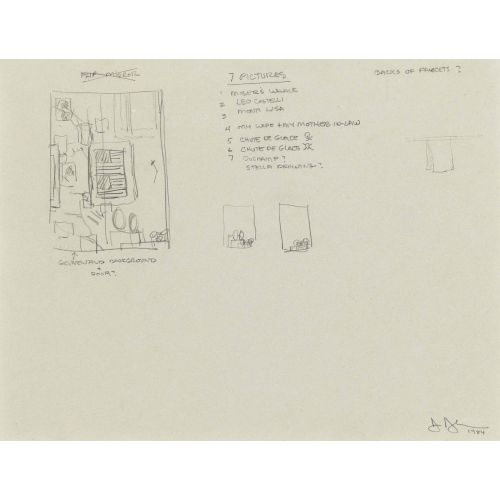 Jasper Johns, Untitled 18 Jasper Johns, Untitled 18