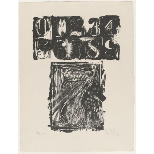 Jasper Johns, 7 From 0-9 Jasper Johns, 7 From 0-9