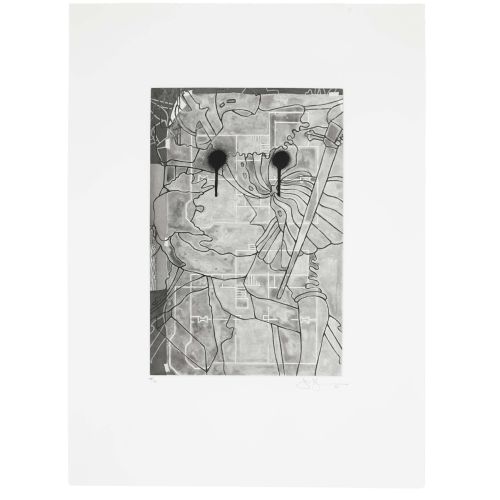 Jasper Johns, Untitled 45 Jasper Johns, Untitled 45