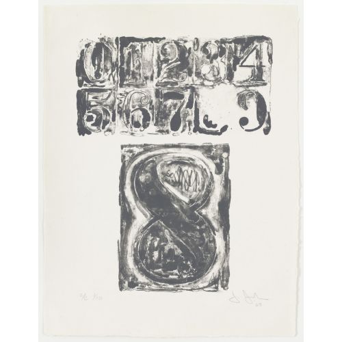Jasper Johns, 8 From 0-9 Jasper Johns, 8 From 0-9