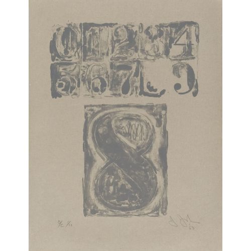 Jasper Johns, 8 From 0-9 II Jasper Johns, 8 From 0-9 II