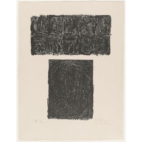 Jasper Johns, 9 From 0-9 Jasper Johns, 9 From 0-9