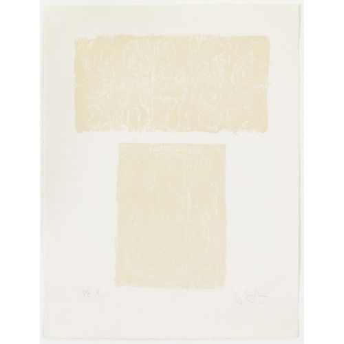 Jasper Johns, 9 From 0-9 II Jasper Johns, 9 From 0-9 II