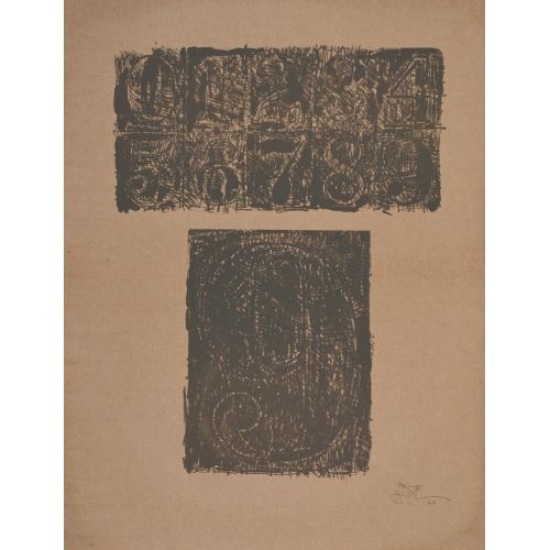Jasper Johns, 0-9'Dan Numara 9 Jasper Johns, 0-9'Dan Numara 9