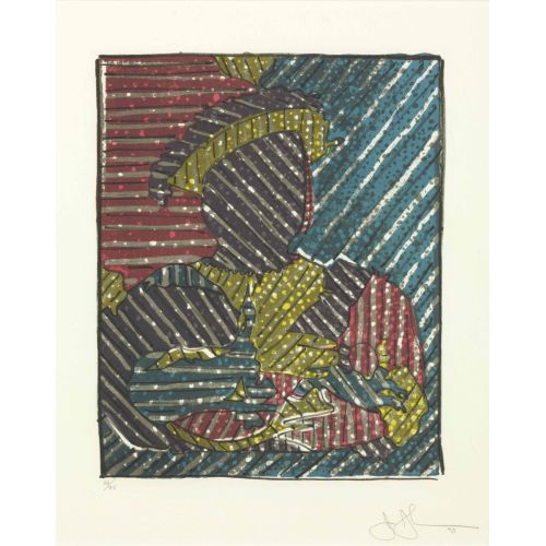 Jasper Johns, After Holbein 3 Jasper Johns, After Holbein 3