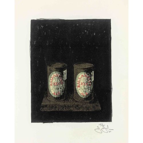 Jasper Johns, Ale Cans III Jasper Johns, Ale Cans III