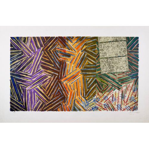 Jasper Johns, Between The Clock And The Bed 2 Jasper Johns, Between The Clock And The Bed 2