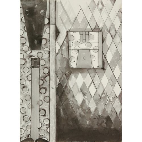 Jasper Johns, Bushbaby 3 Jasper Johns, Bushbaby 3