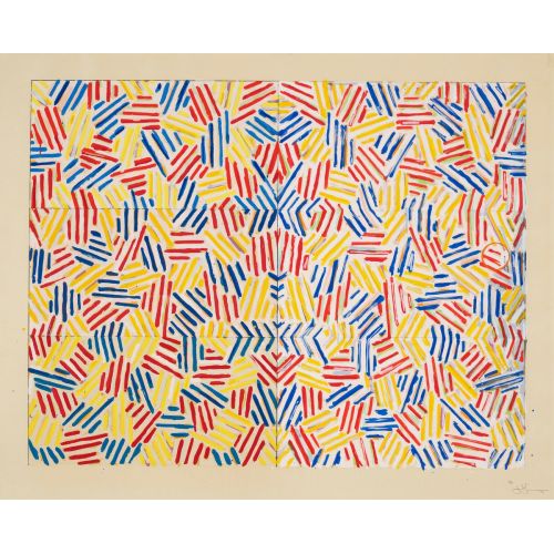 Jasper Johns, Corpse And Mirror Jasper Johns, Corpse And Mirror