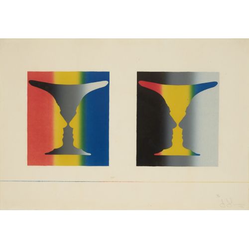 Jasper Johns, Cups 4 Picasso Jasper Johns, Cups 4 Picasso
