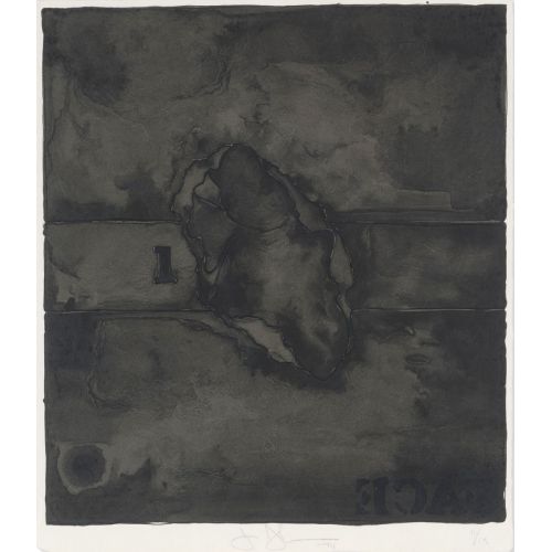 Jasper Johns, Face Black State Jasper Johns, Face Black State
